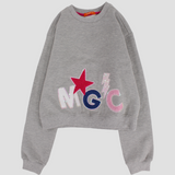 Magic Long-Sleeved Cropped Sweatshirt