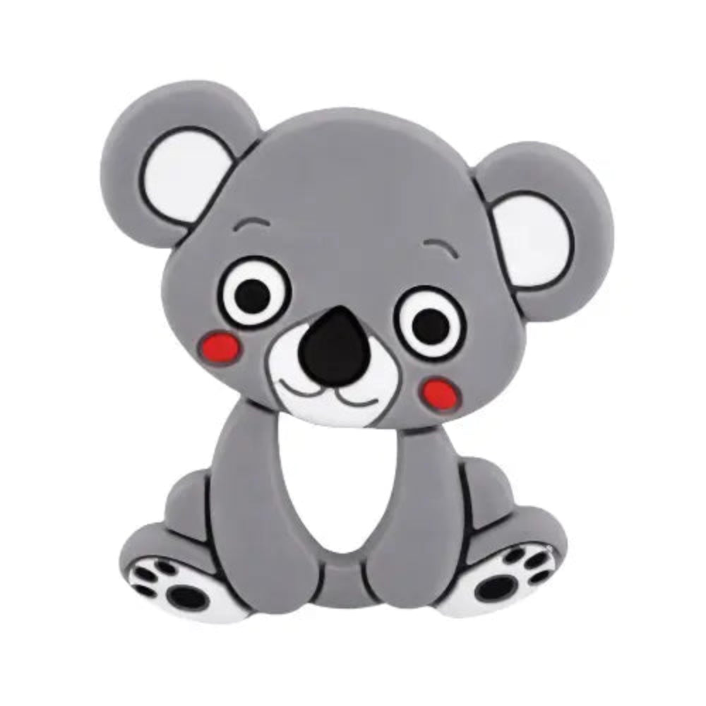 La Frutta Plus Jungle Teether +3m – Grey with Koala Design