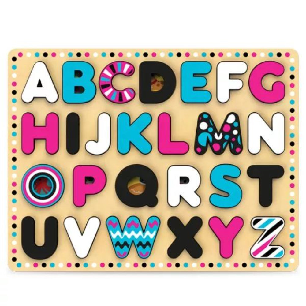 Kids Hits Wooden ABC Sorting Board