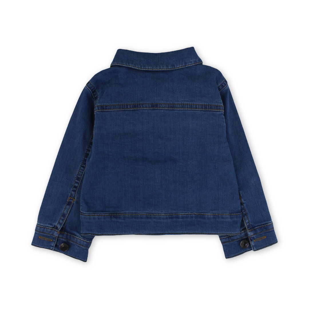 Baby Girls Denim Jacket – Blue