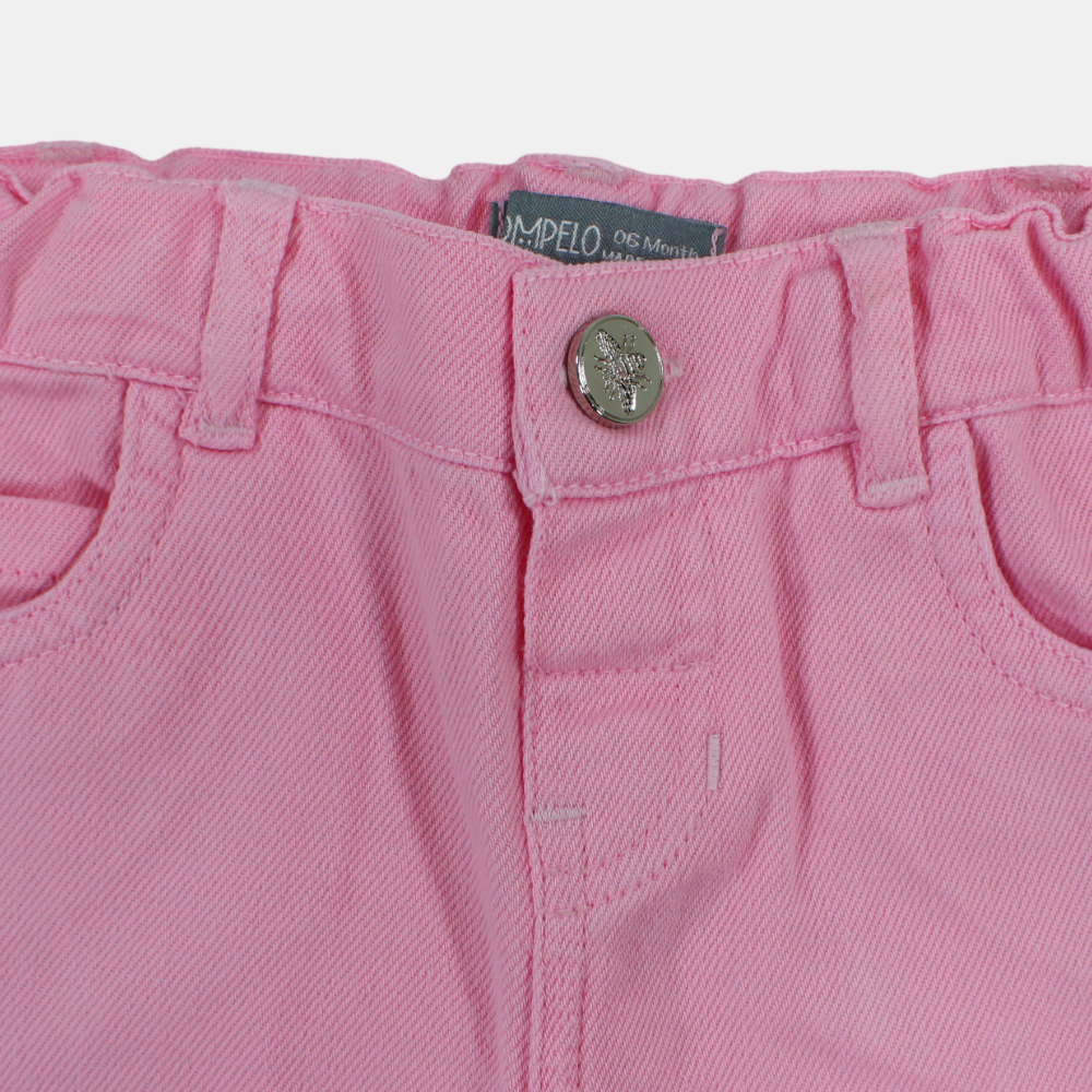 Pink Baby Girls' Gabardine Pants