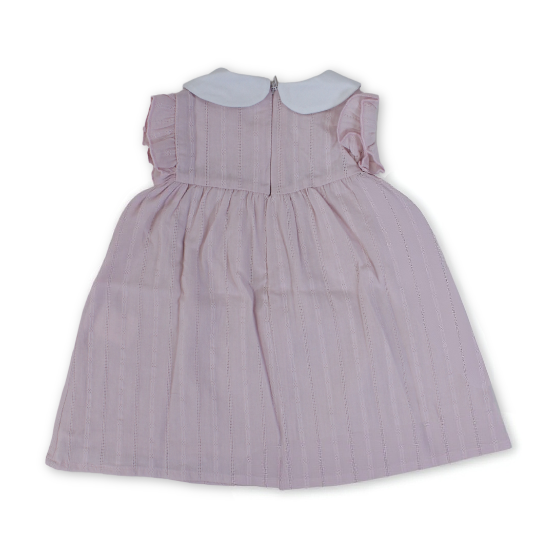 Baby Girls Cotton Dress – Pink