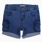 Baby Boys Denim Shorts – Blue