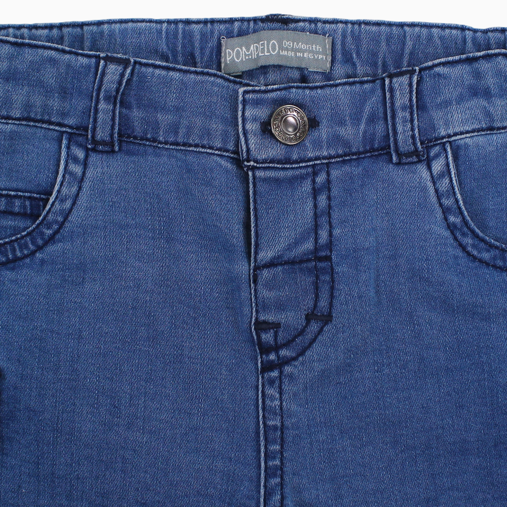 Baby Boys Denim Shorts – Blue