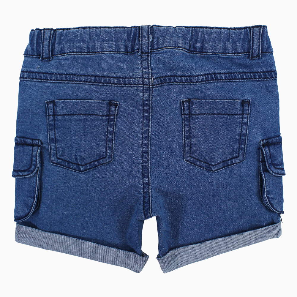 Baby Boys Denim Shorts – Blue