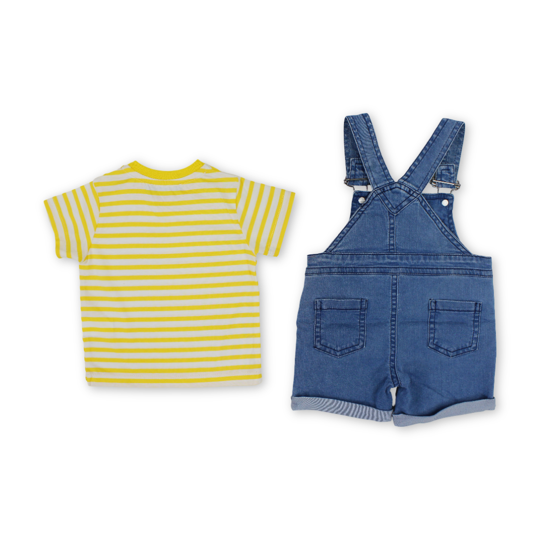 Baby Boys Denim 2-Piece Outfit Set