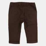 Baby Boys Cotton Pants – Brown