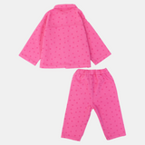 Baby Girls Gabardine 2-Piece Outfit Set – Fuchsia