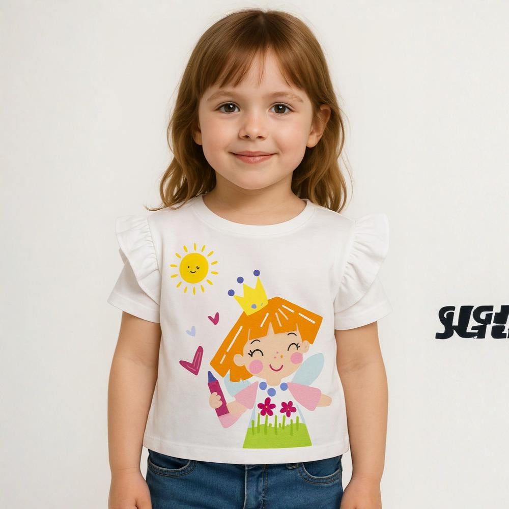 Girls Cotton Blouse - Little Princess