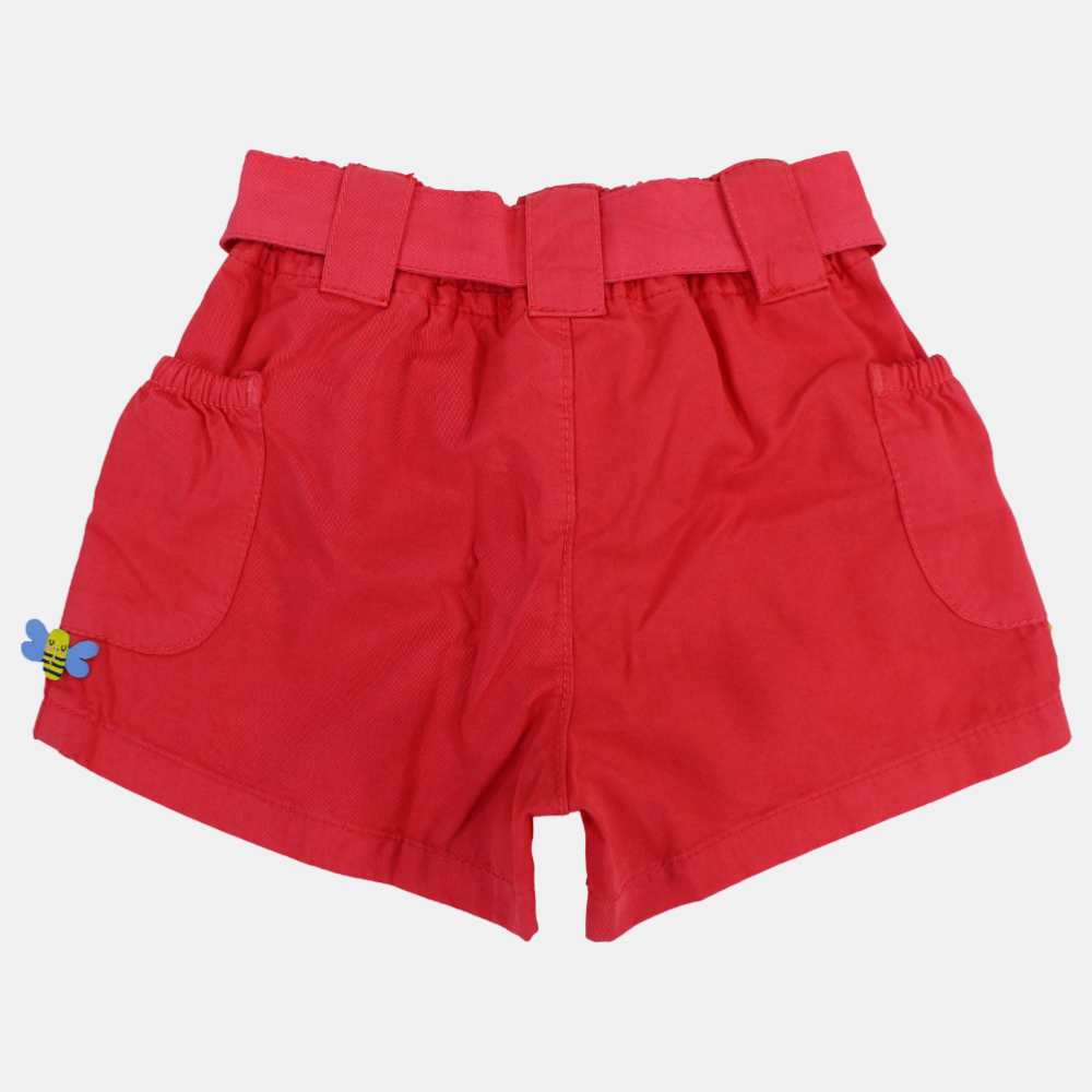 Baby Girls Gabardine Shorts