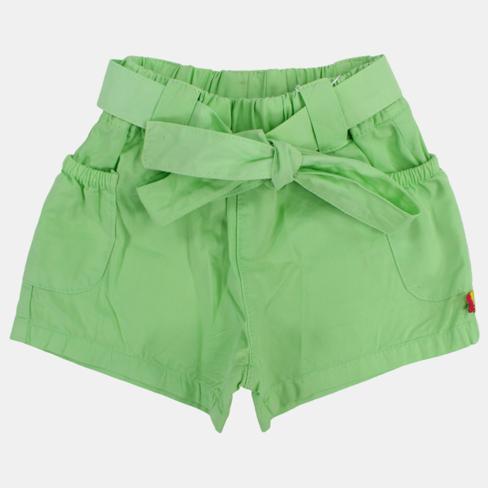 Baby Girls Gabardine Shorts