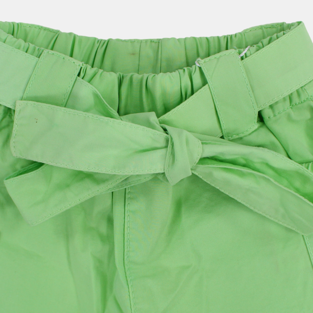 Baby Girls Gabardine Shorts