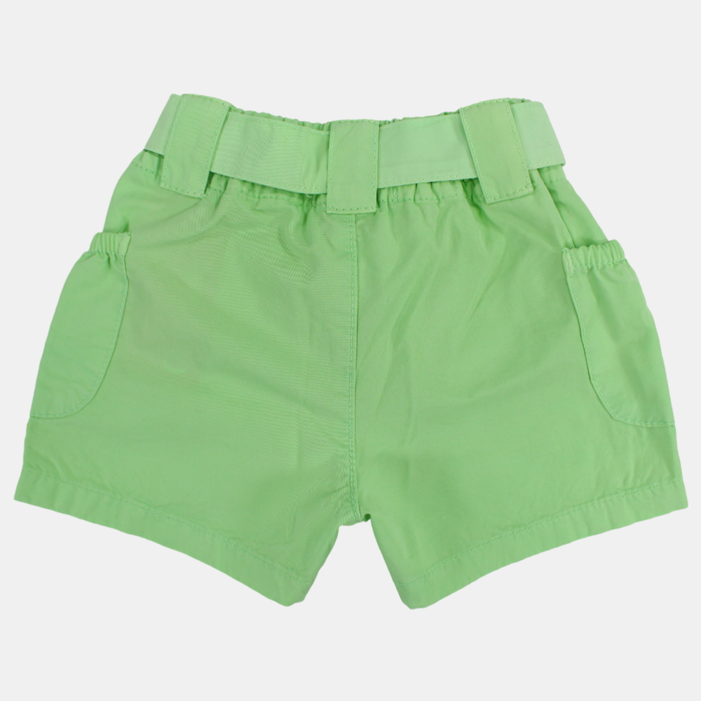 Baby Girls Gabardine Shorts
