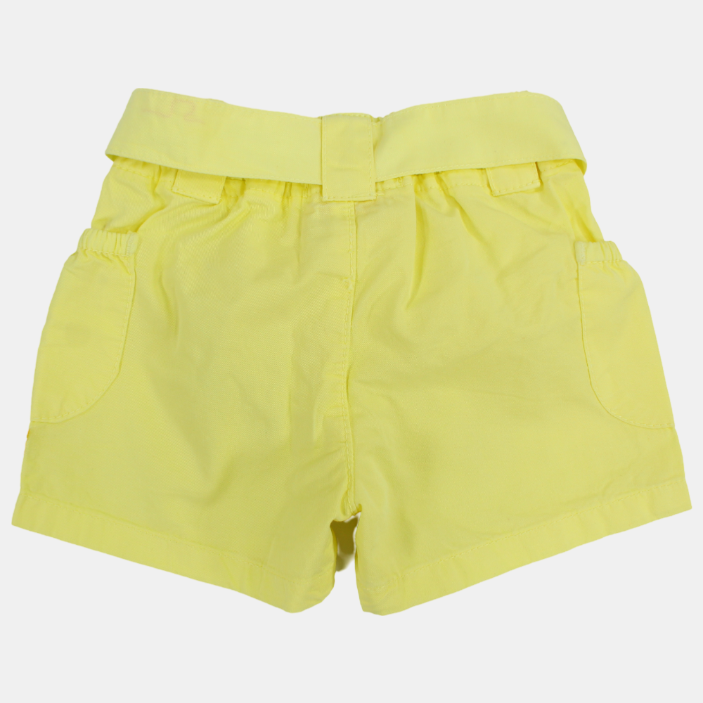 Baby Girls Gabardine Shorts