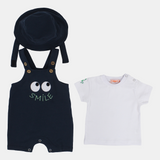 Baby Boys Cotton 3-Piece Outfit Set