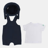 Baby Boys Cotton 3-Piece Outfit Set