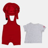 Baby Boys Cotton 3-Piece Outfit Set