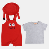 Baby Boys Cotton 3-Piece Outfit Set