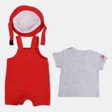 Baby Boys Cotton 3-Piece Outfit Set