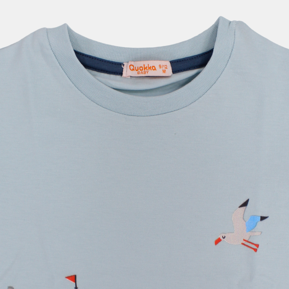 Boys Cotton T-Shirt - Under the Sea Design