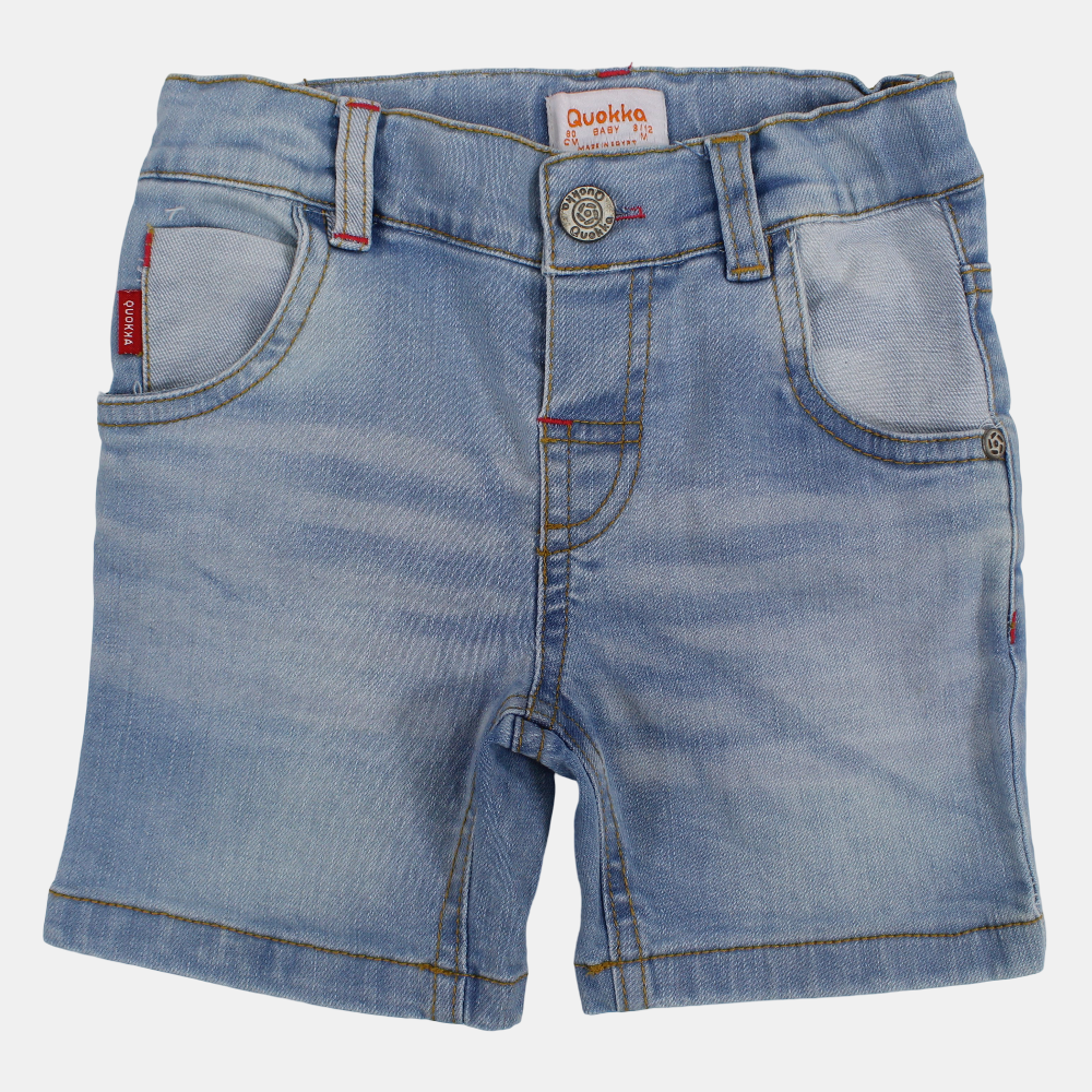 Boys Light Blue Jean Shorts