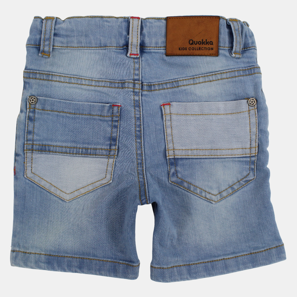 Boys Light Blue Jean Shorts