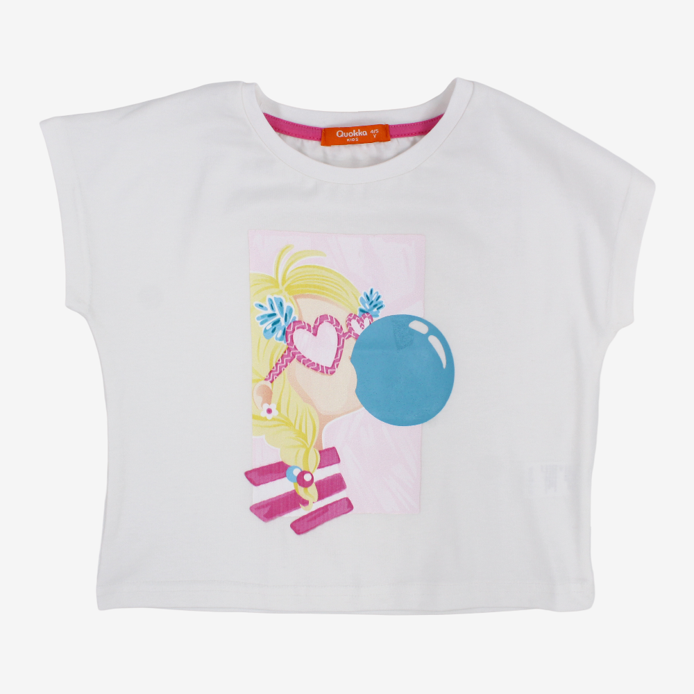 Girls Cotton Blouse –  Half Sleeve