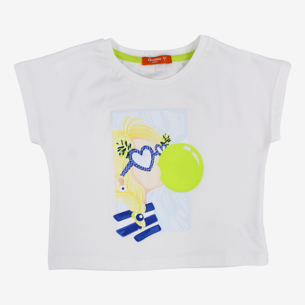 Girls Cotton Blouse –  Half Sleeve