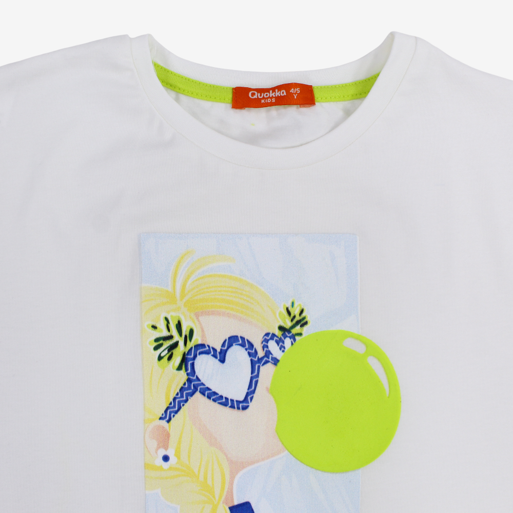 Girls Cotton Blouse –  Half Sleeve