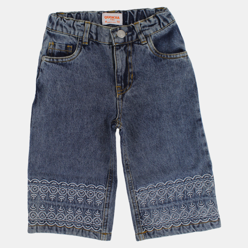 Denim Pantacourt