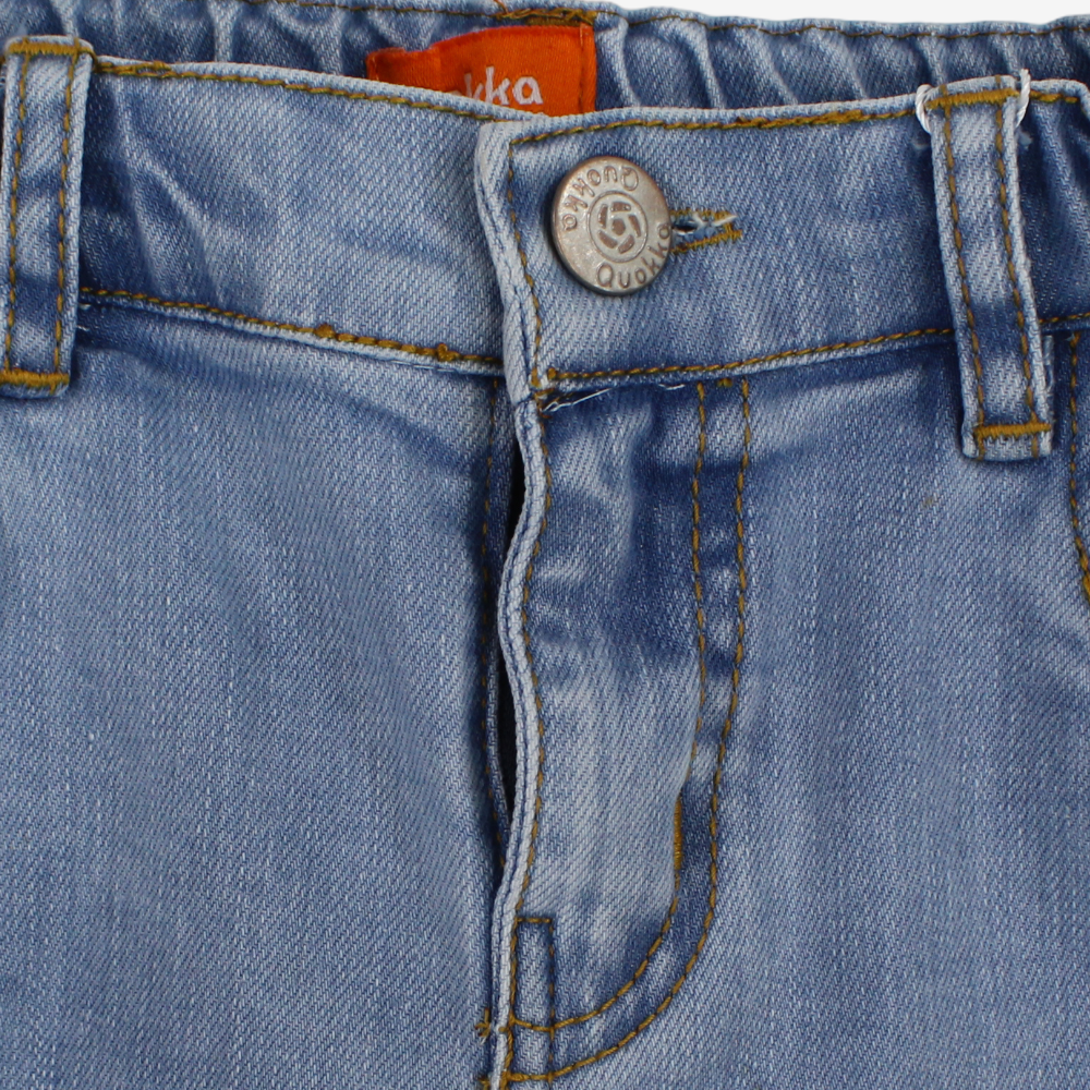 Girls Short Jeans – Light Wash