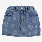 Girls Jean Skirt – Little Hearts Design