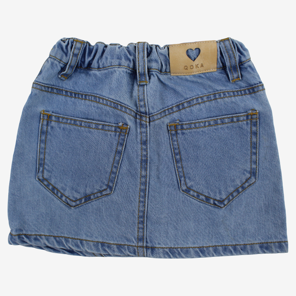 Girls Jean Skirt – Little Hearts Design