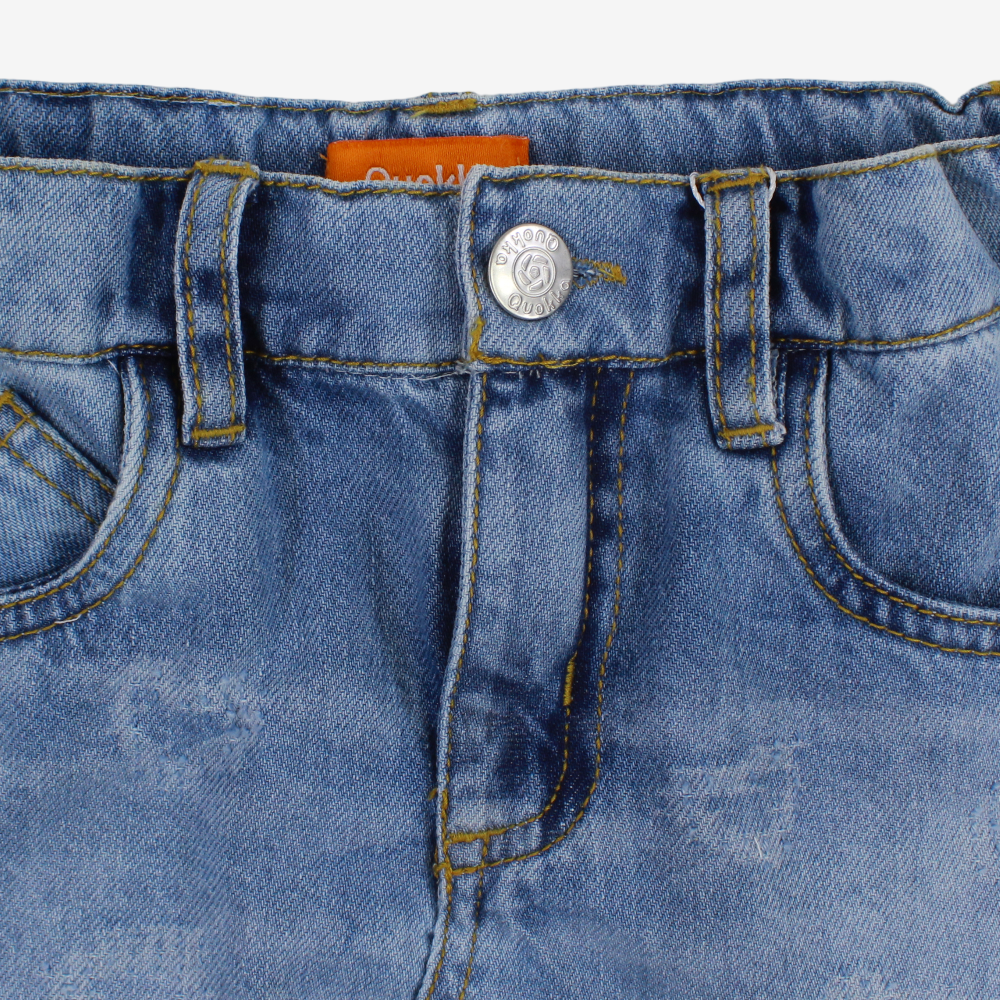 Girls Jean Skirt – Little Hearts Design