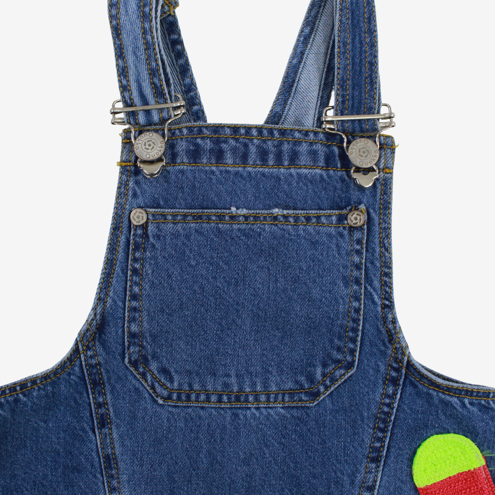 Girls Jean Dress – Strappy Design