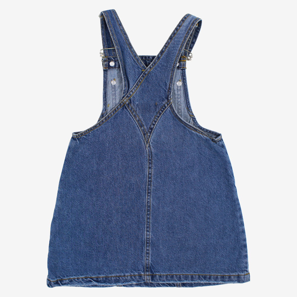 Girls Jean Dress – Strappy Design