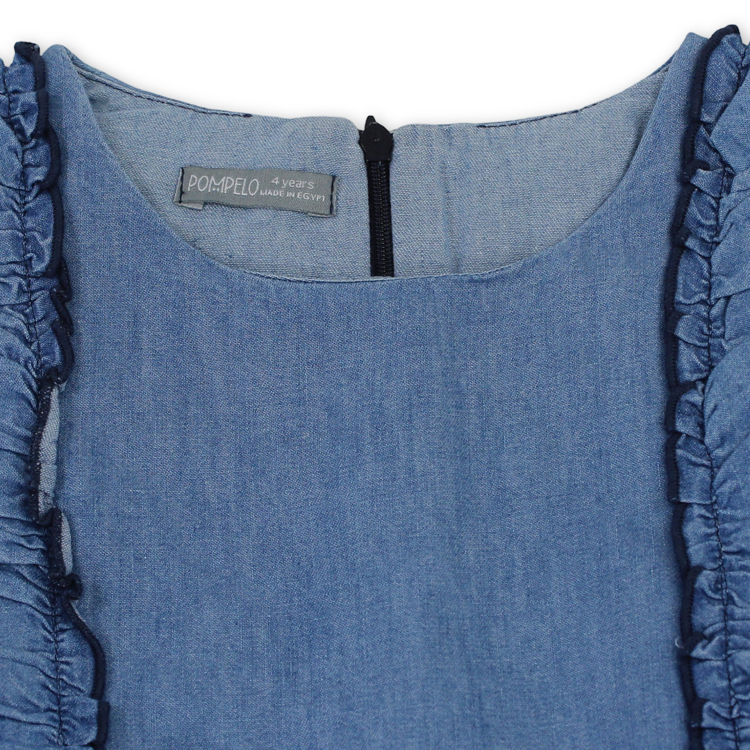 Girls Denim Dress