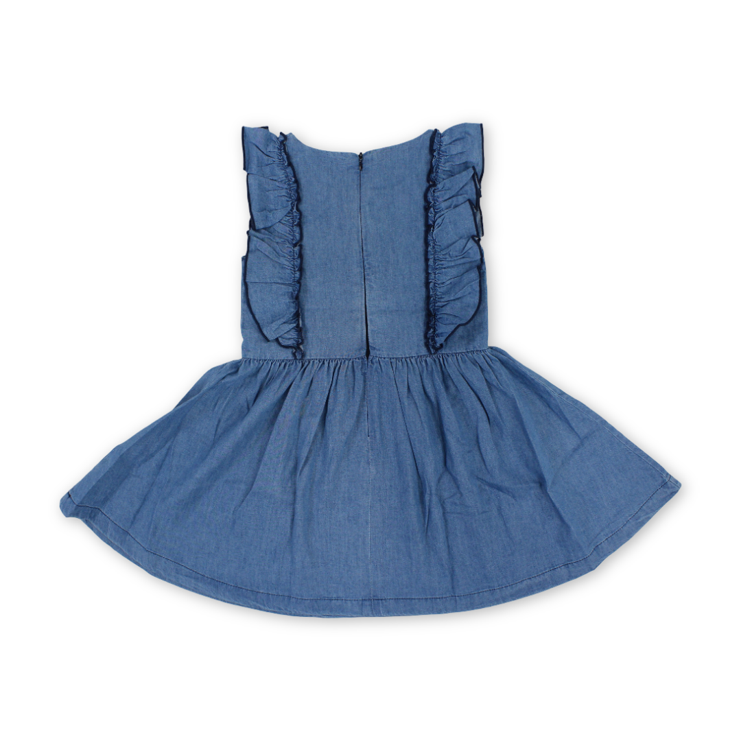 Girls Denim Dress