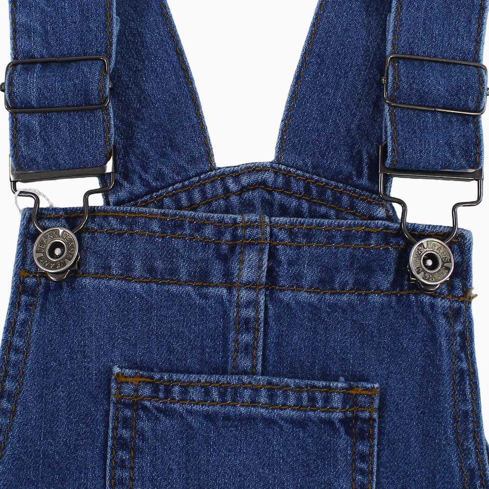 Girls Denim Dress – Navy Blue