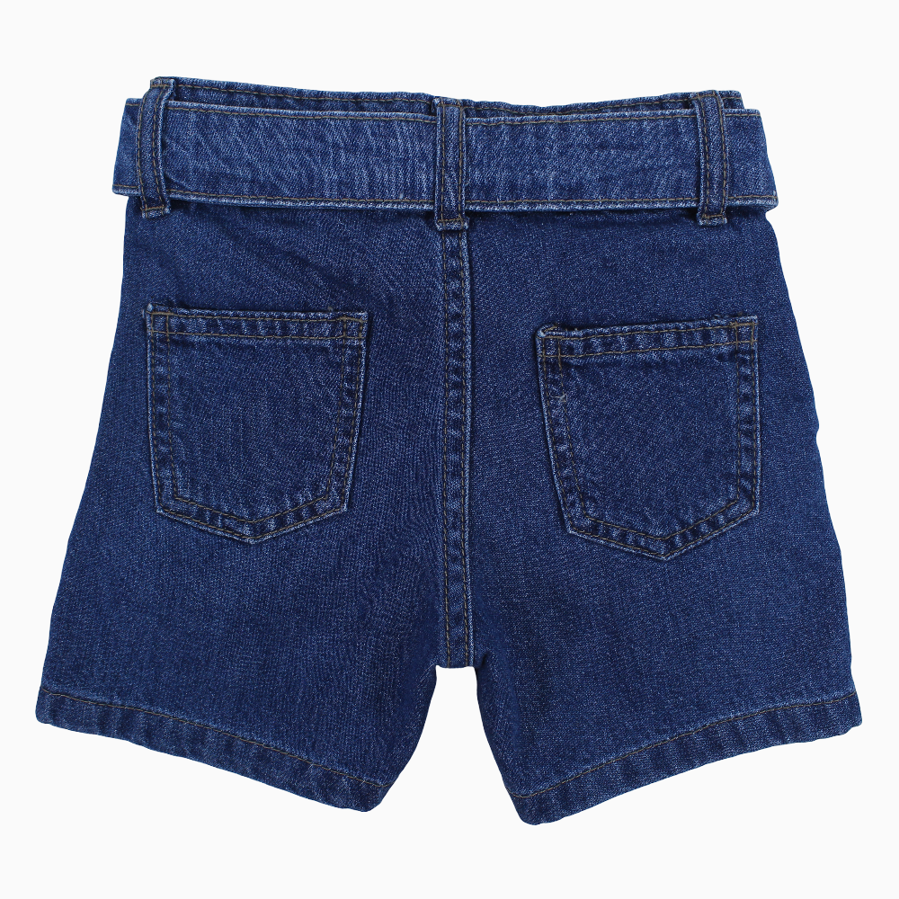 Girls Jean Shorts – Navy Blue