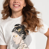 Girls  Cotton T-Shirt – Short Sleeve