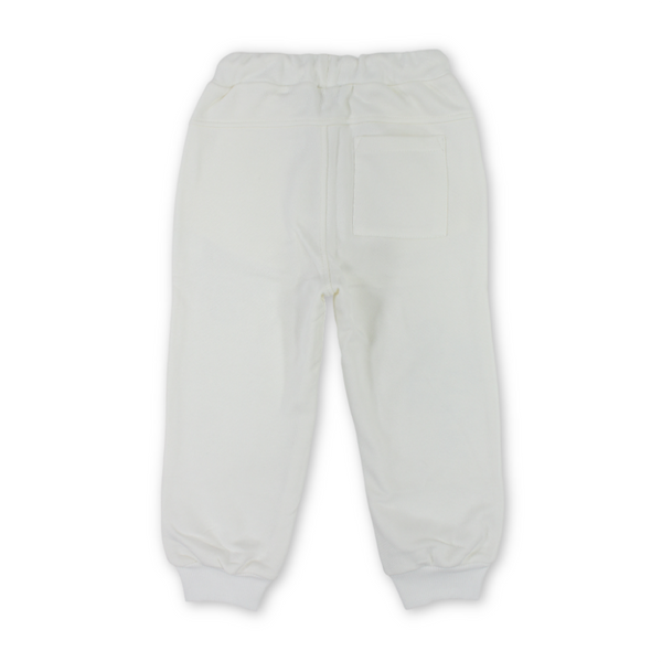 Boys Cotton Sweat Pants – Off-White