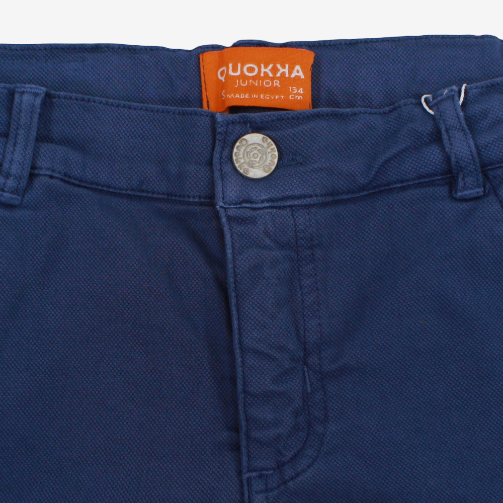 Boys Plain Gabardine Shorts