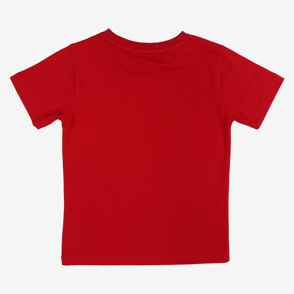 Boys Cotton T-Shirt - Cool Shoe Print