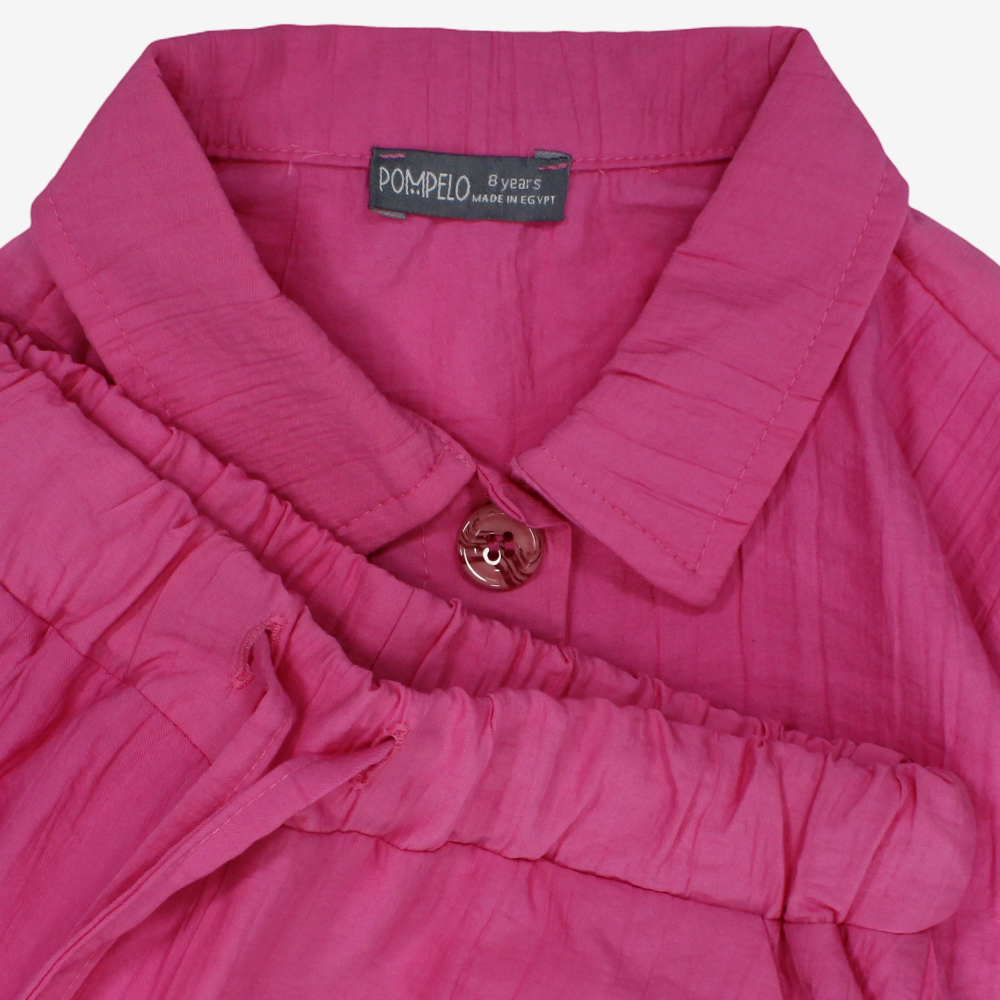 Girls 2-Piece Outfit Set – Fuchsia