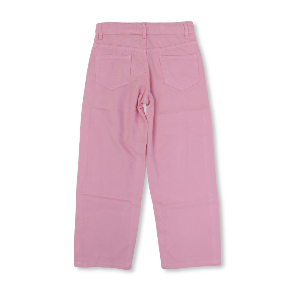 Girls Gabardine Pants – Pink