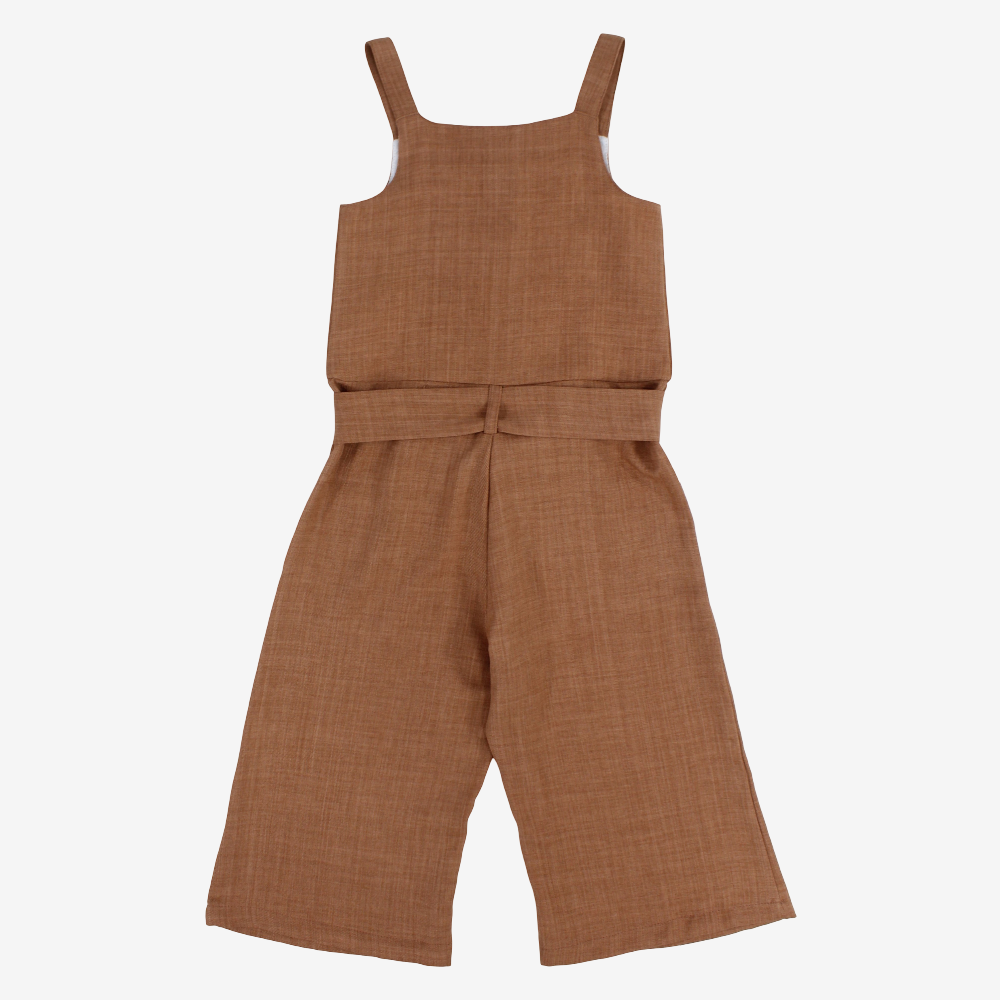 Girls Cotton Jumpsuit