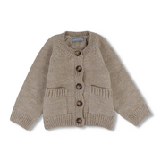 Baby Girls Wool Jacket – Coffee