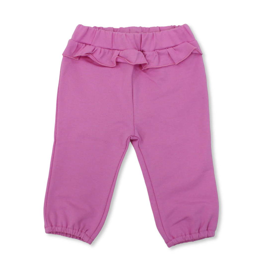 Baby Girls Cotton Leggings – Fuchsia