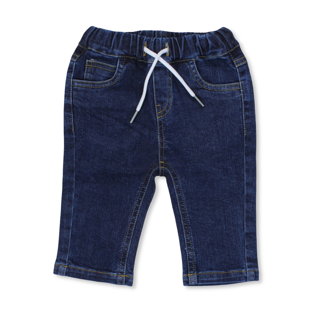 Baby Boys Denim Pants – Navy